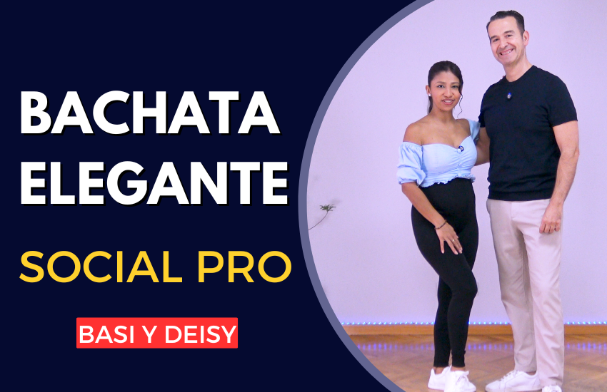 Portada del curso Bachata Elegante Social Pro con Basi y Deisy